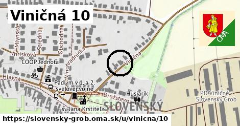 Viničná 10, Slovenský Grob