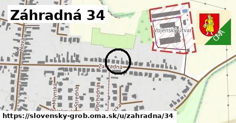 Záhradná 34, Slovenský Grob