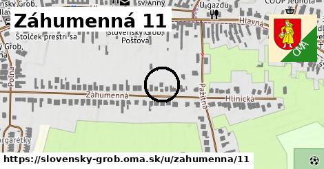 Záhumenná 11, Slovenský Grob