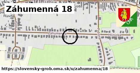 Záhumenná 18, Slovenský Grob