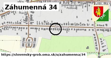 Záhumenná 34, Slovenský Grob