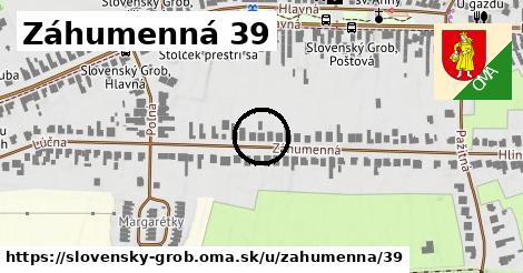 Záhumenná 39, Slovenský Grob