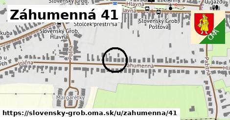 Záhumenná 41, Slovenský Grob