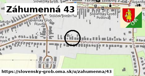 Záhumenná 43, Slovenský Grob