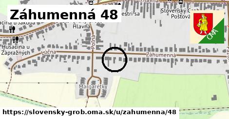 Záhumenná 48, Slovenský Grob