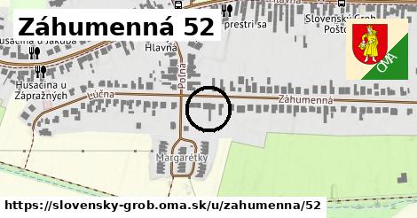 Záhumenná 52, Slovenský Grob