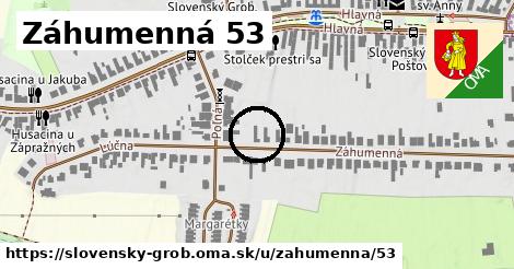 Záhumenná 53, Slovenský Grob