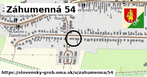 Záhumenná 54, Slovenský Grob