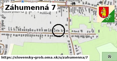 Záhumenná 7, Slovenský Grob