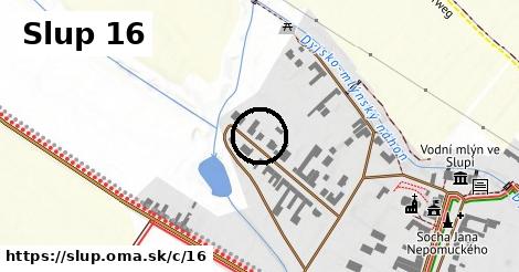 Slup <span class="supisne">16</span>