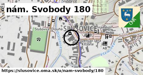 nám. Svobody 180, Slušovice