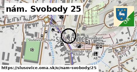 nám. Svobody 25, Slušovice