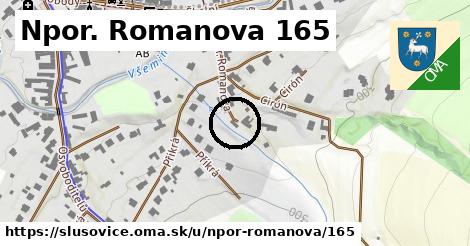 Npor. Romanova 165, Slušovice