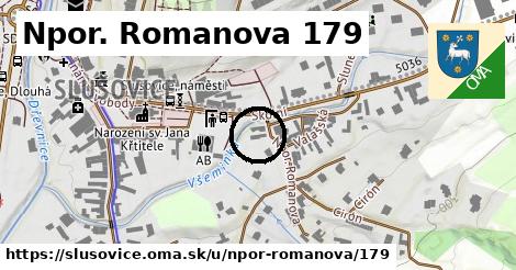 Npor. Romanova 179, Slušovice