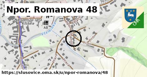 Npor. Romanova 48, Slušovice