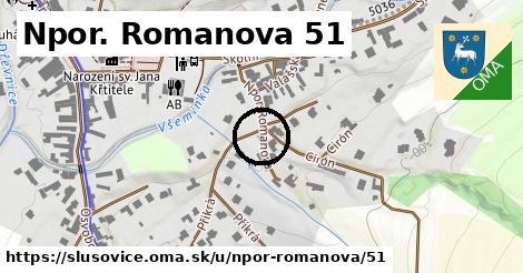 Npor. Romanova 51, Slušovice