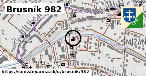 Brusník 982, Smižany