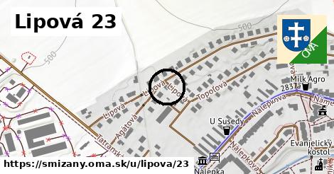 Lipová 23, Smižany