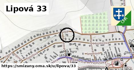 Lipová 33, Smižany