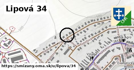 Lipová 34, Smižany