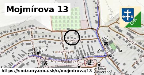 Mojmírova 13, Smižany