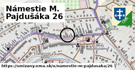 Námestie M. Pajdušáka 26, Smižany