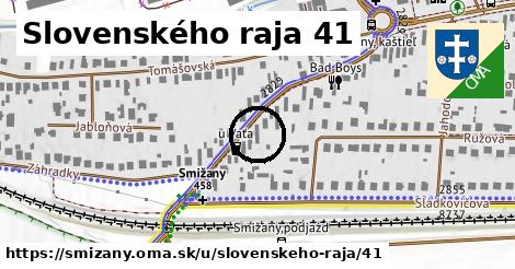 Slovenského raja 41, Smižany