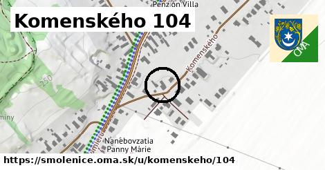 Komenského 104, Smolenice