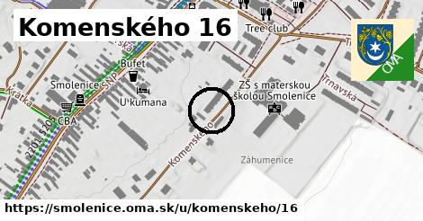 Komenského 16, Smolenice