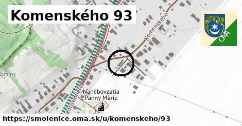 Komenského 93, Smolenice