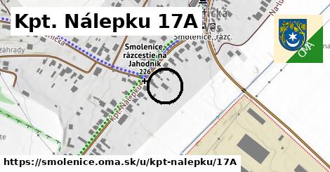 Kpt. Nálepku 17A, Smolenice