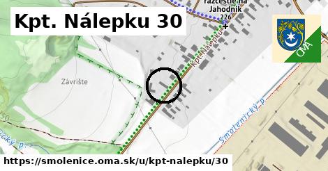 Kpt. Nálepku 30, Smolenice