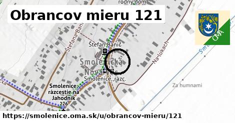 Obrancov mieru 121, Smolenice