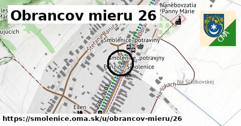 Obrancov mieru 26, Smolenice