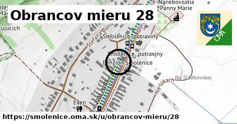 Obrancov mieru 28, Smolenice