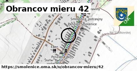 Obrancov mieru 42, Smolenice