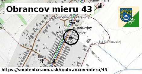 Obrancov mieru 43, Smolenice