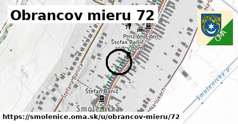 Obrancov mieru 72, Smolenice