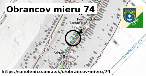 Obrancov mieru 74, Smolenice