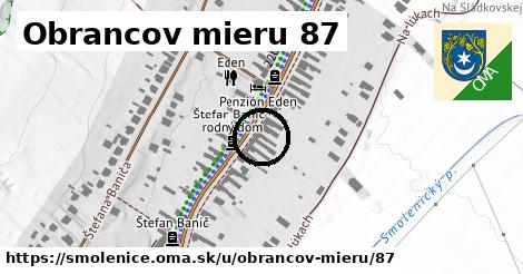 Obrancov mieru 87, Smolenice