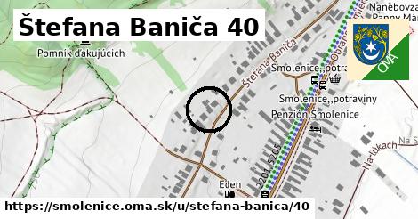 Štefana Baniča 40, Smolenice