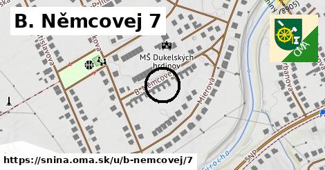 B. Němcovej 7, Snina