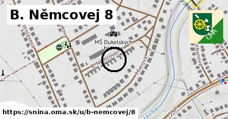 B. Němcovej 8, Snina