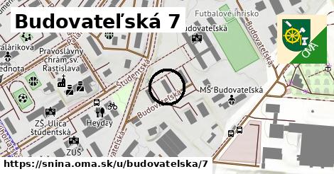 Budovateľská 7, Snina