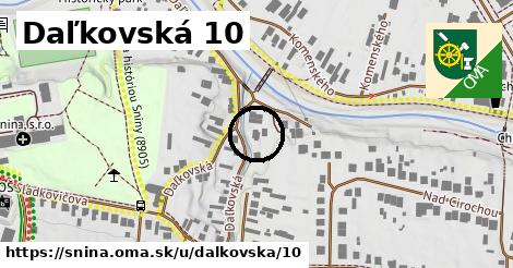 Daľkovská 10, Snina