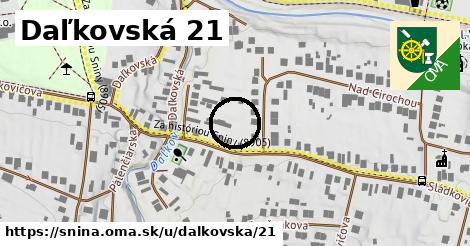 Daľkovská 21, Snina