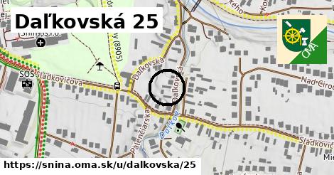 Daľkovská 25, Snina