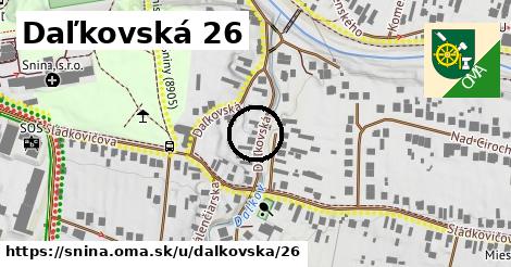 Daľkovská 26, Snina