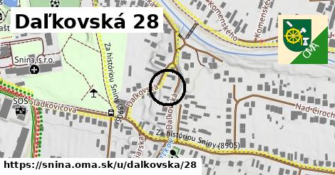 Daľkovská 28, Snina