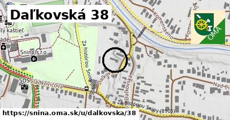 Daľkovská 38, Snina